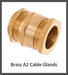 A2 brass cable glands